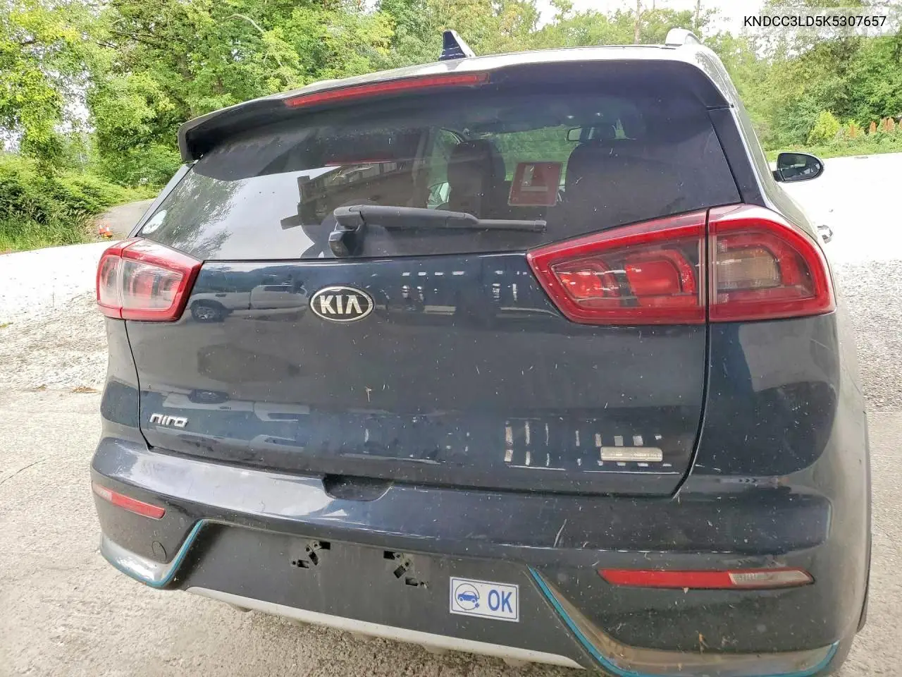 2019 Kia Niro Ex Premium VIN: KNDCC3LD5K5307657 Lot: 60392836
