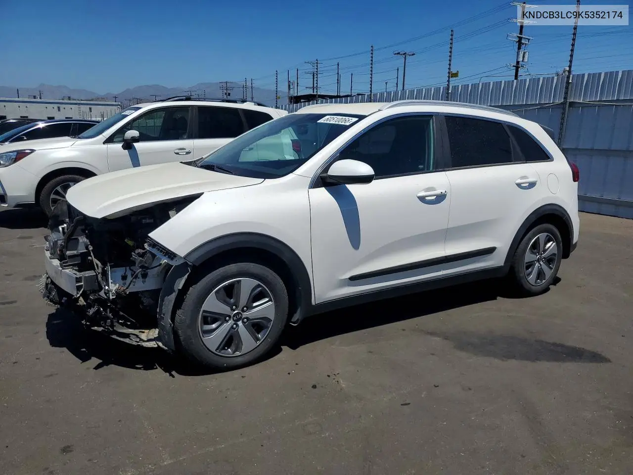 2019 Kia Niro Lx VIN: KNDCB3LC9K5352174 Lot: 60510066