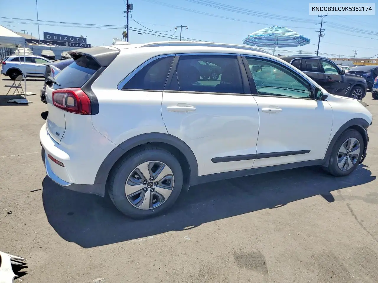 2019 Kia Niro Lx VIN: KNDCB3LC9K5352174 Lot: 60510066