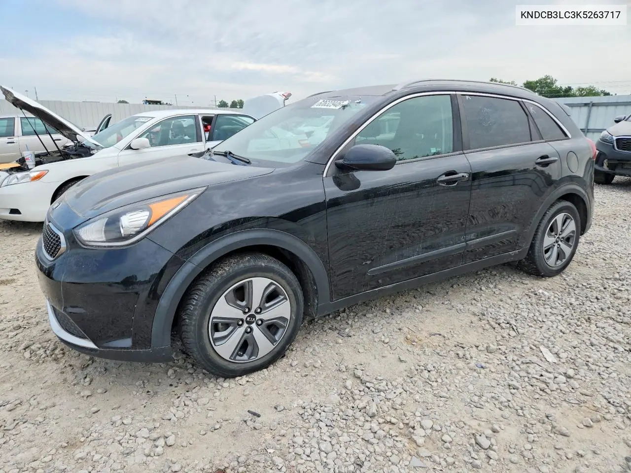 2019 Kia Niro Lx VIN: KNDCB3LC3K5263717 Lot: 60632946