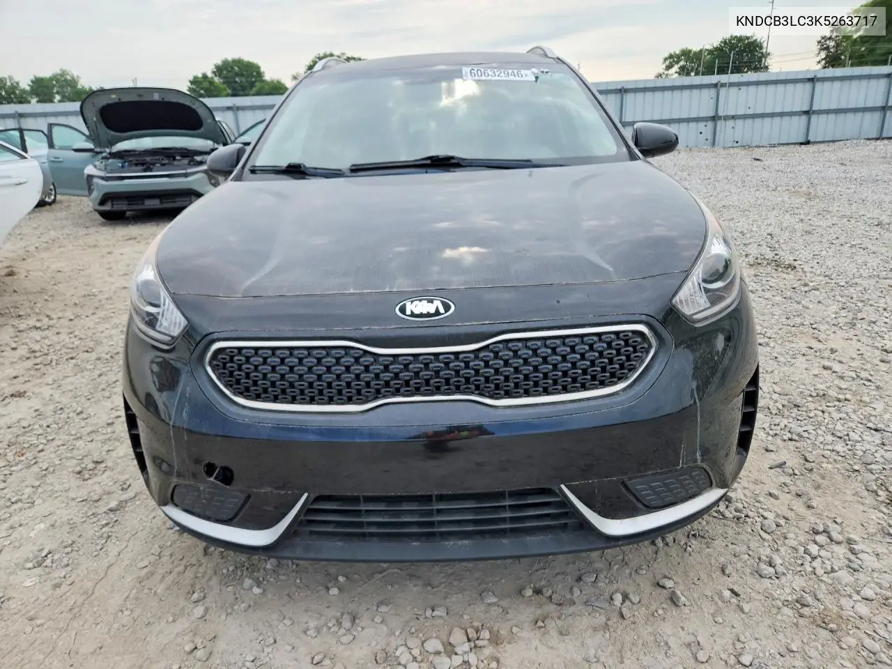 2019 Kia Niro Lx VIN: KNDCB3LC3K5263717 Lot: 60632946