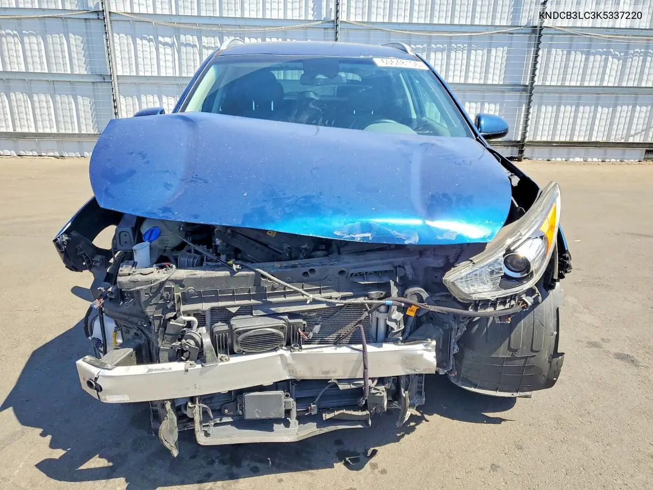 2019 Kia Niro Lx VIN: KNDCB3LC3K5337220 Lot: 60648106