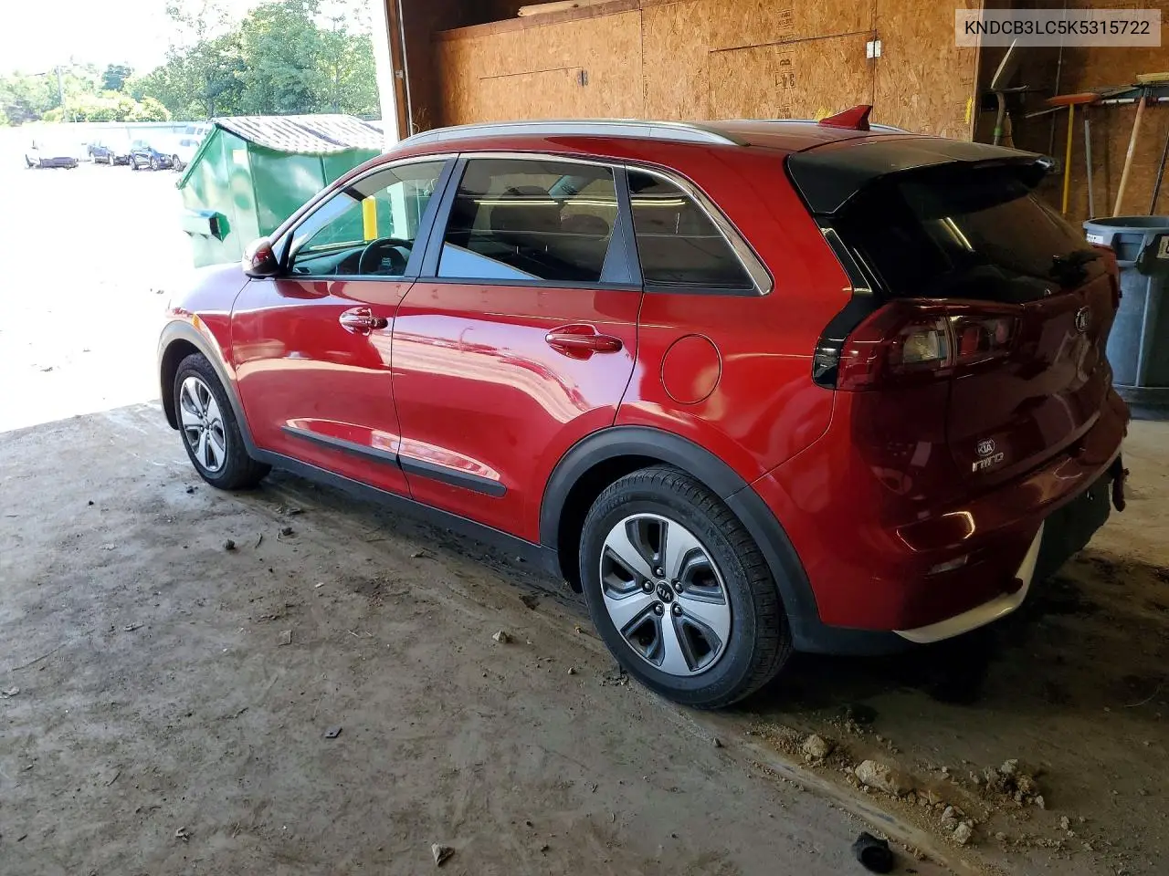 2019 Kia Niro Lx VIN: KNDCB3LC5K5315722 Lot: 60673176