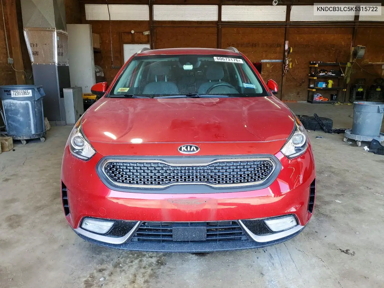 2019 Kia Niro Lx VIN: KNDCB3LC5K5315722 Lot: 60673176