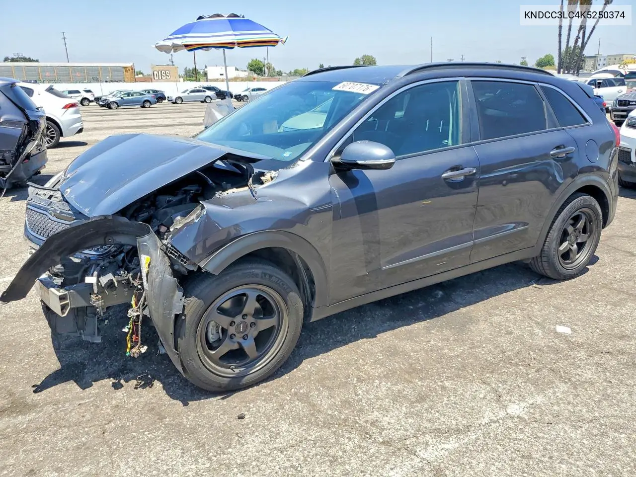 2019 Kia Niro S Touring VIN: KNDCC3LC4K5250374 Lot: 60707176