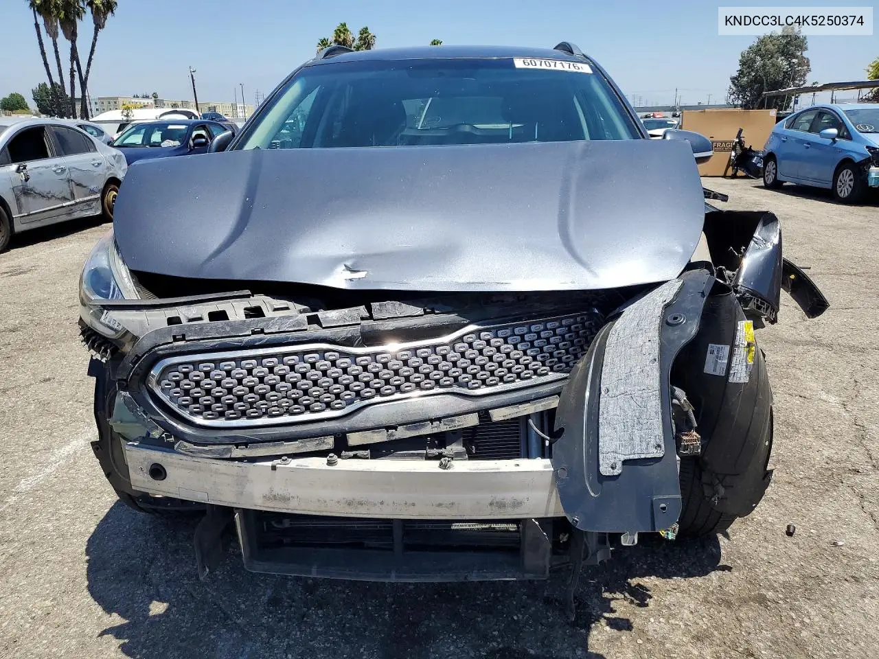 2019 Kia Niro S Touring VIN: KNDCC3LC4K5250374 Lot: 60707176