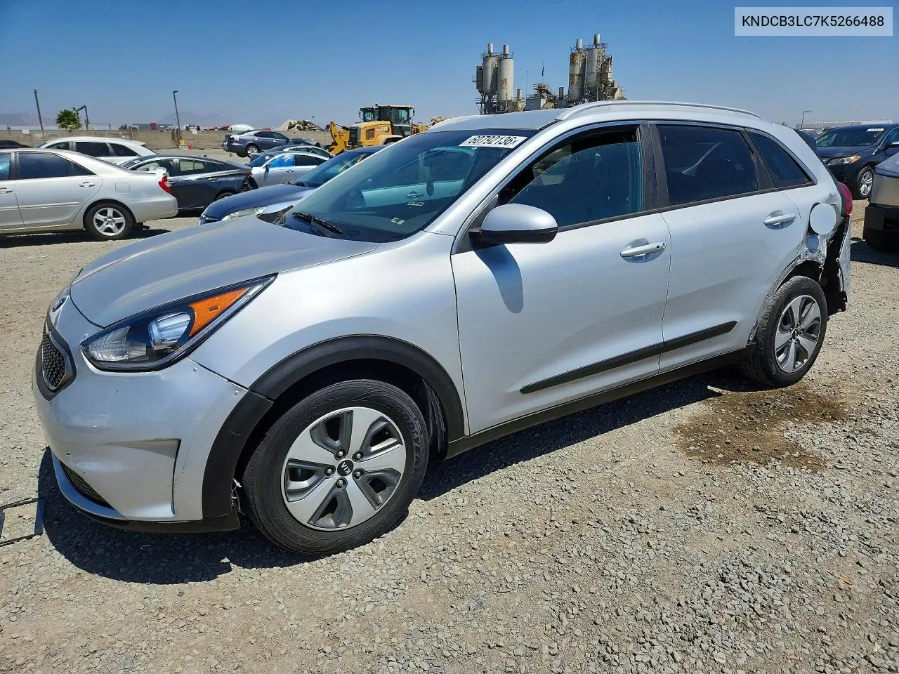 2019 Kia Niro Lx VIN: KNDCB3LC7K5266488 Lot: 60792136
