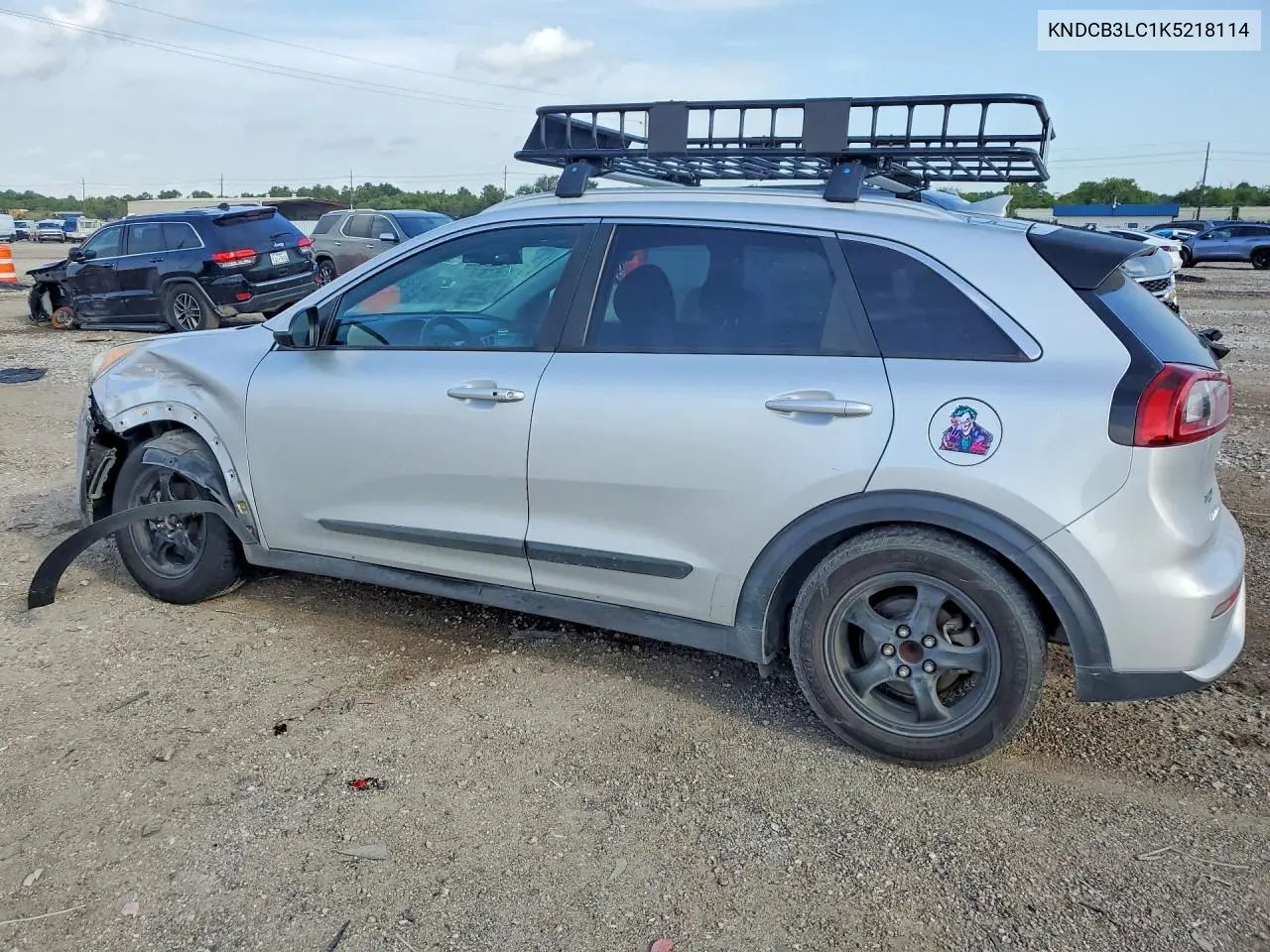 2019 Kia Niro Lx VIN: KNDCB3LC1K5218114 Lot: 60810466