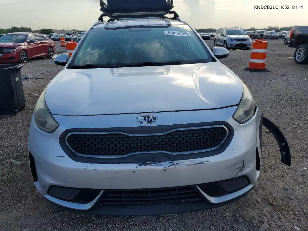 2019 Kia Niro Lx VIN: KNDCB3LC1K5218114 Lot: 60810466