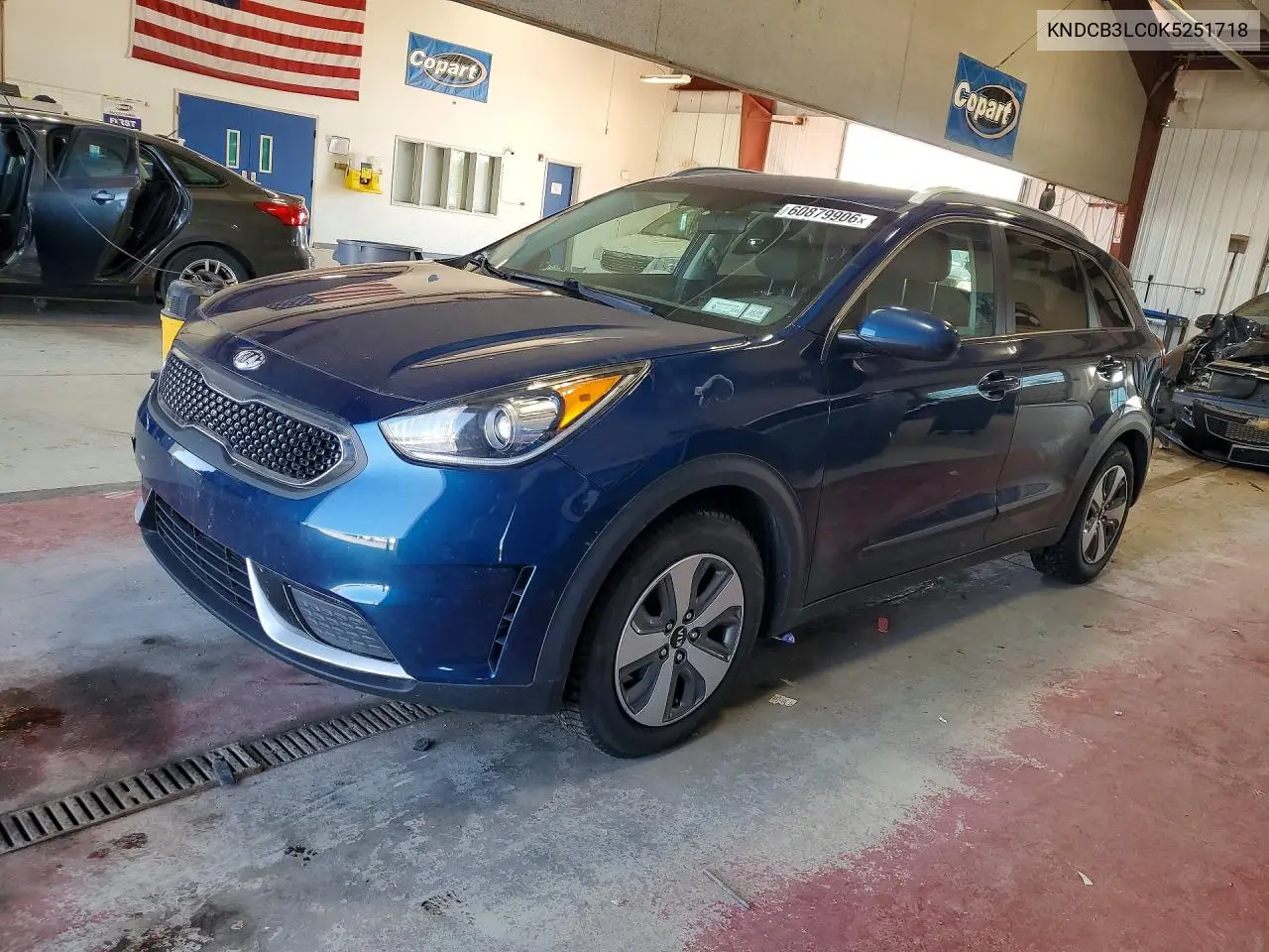 2019 Kia Niro Lx VIN: KNDCB3LC0K5251718 Lot: 60879906