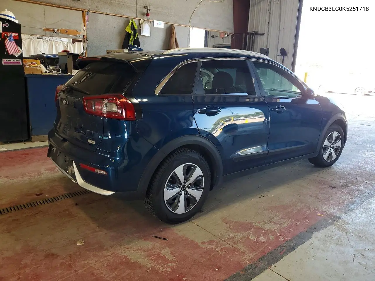2019 Kia Niro Lx VIN: KNDCB3LC0K5251718 Lot: 60879906