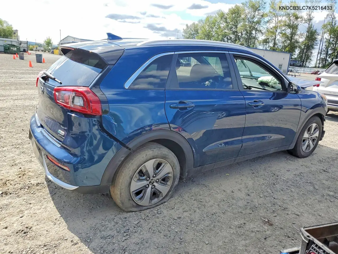 2019 Kia Niro Lx VIN: KNDCB3LC7K5216433 Lot: 61334776