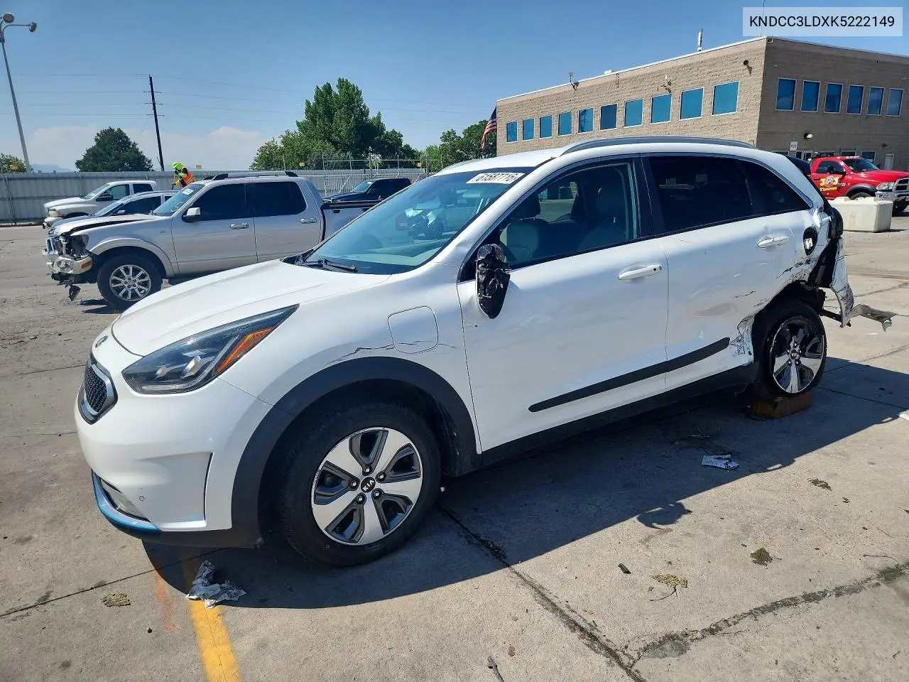 2019 Kia Niro Ex Premium VIN: KNDCC3LDXK5222149 Lot: 61587716