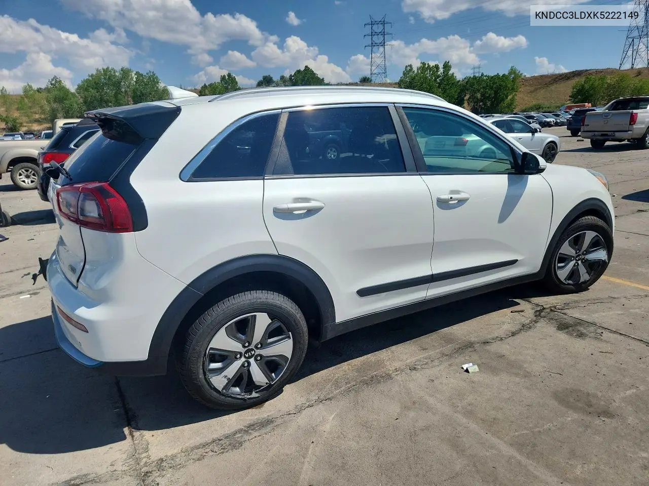 2019 Kia Niro Ex Premium VIN: KNDCC3LDXK5222149 Lot: 61587716