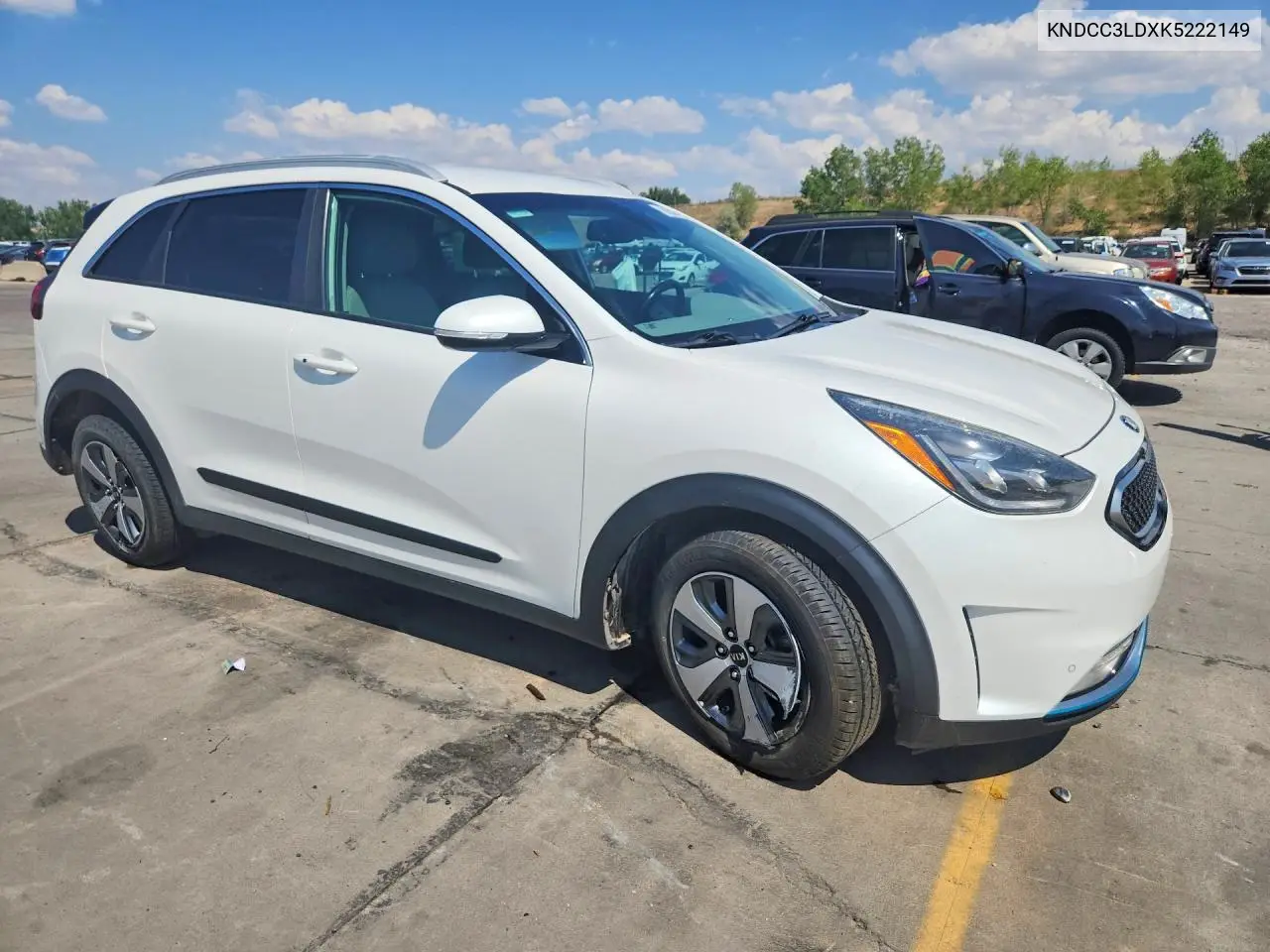 2019 Kia Niro Ex Premium VIN: KNDCC3LDXK5222149 Lot: 61587716