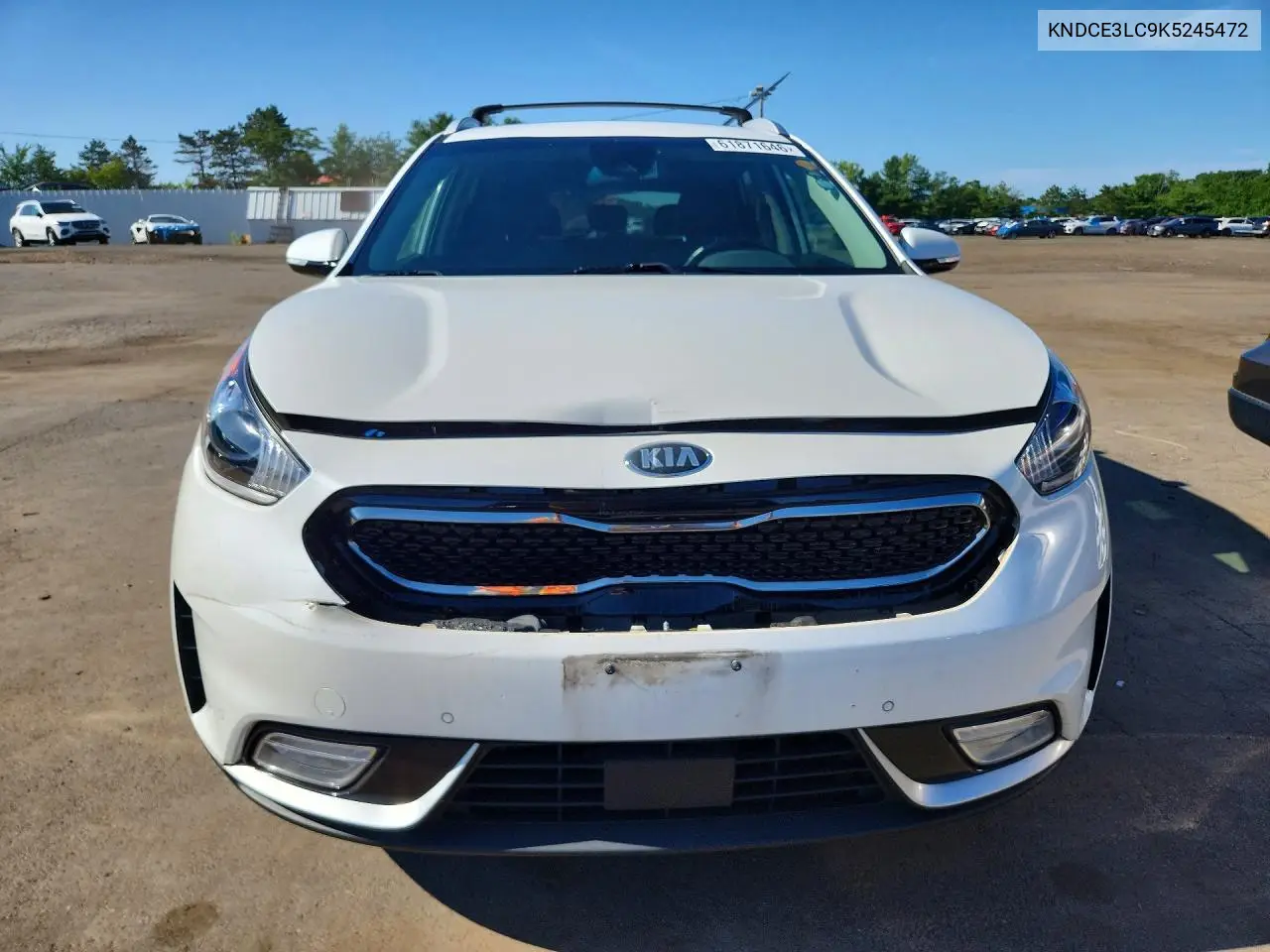 2019 Kia Niro Touring VIN: KNDCE3LC9K5245472 Lot: 61871646