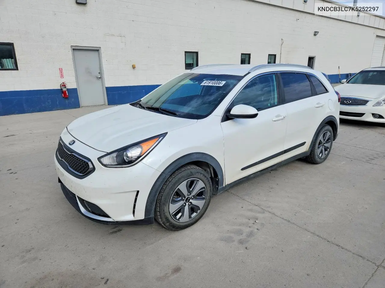 2019 Kia Niro Lx VIN: KNDCB3LC7K5252297 Lot: 61910006