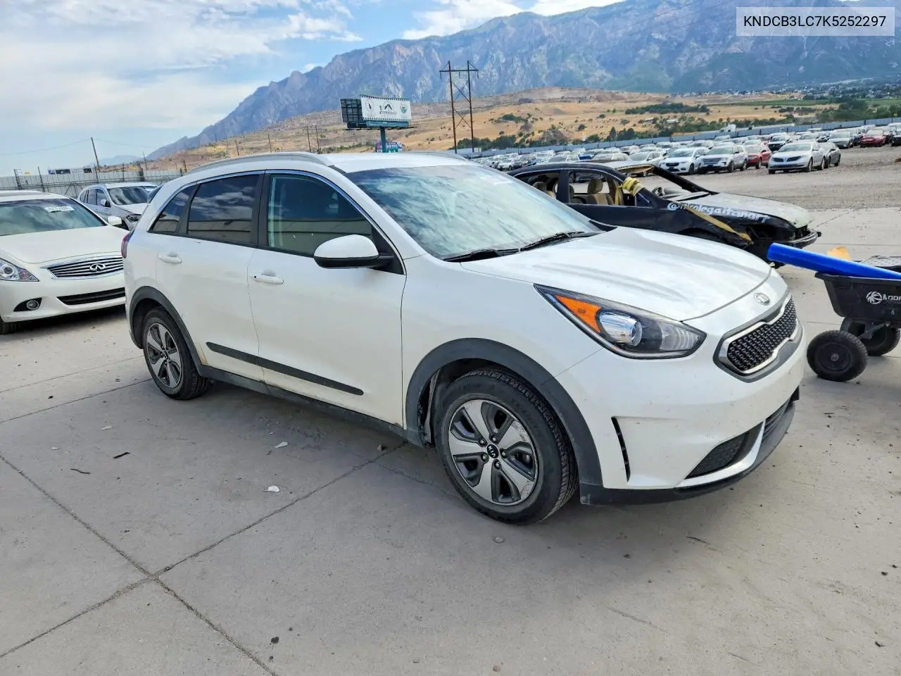 2019 Kia Niro Lx VIN: KNDCB3LC7K5252297 Lot: 61910006