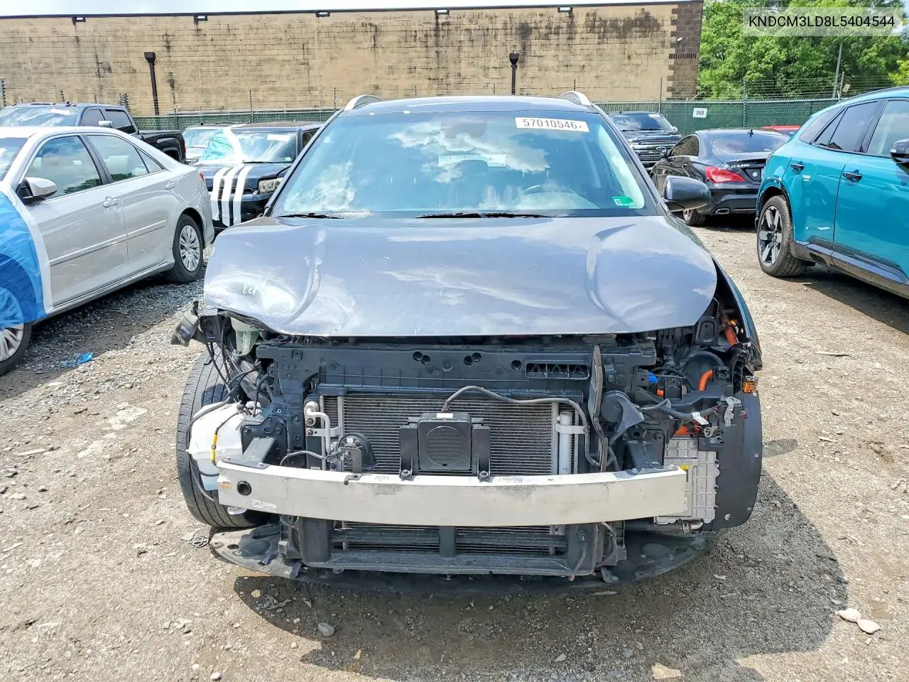 2020 Kia Niro Lxs VIN: KNDCM3LD8L5404544 Lot: 57010546