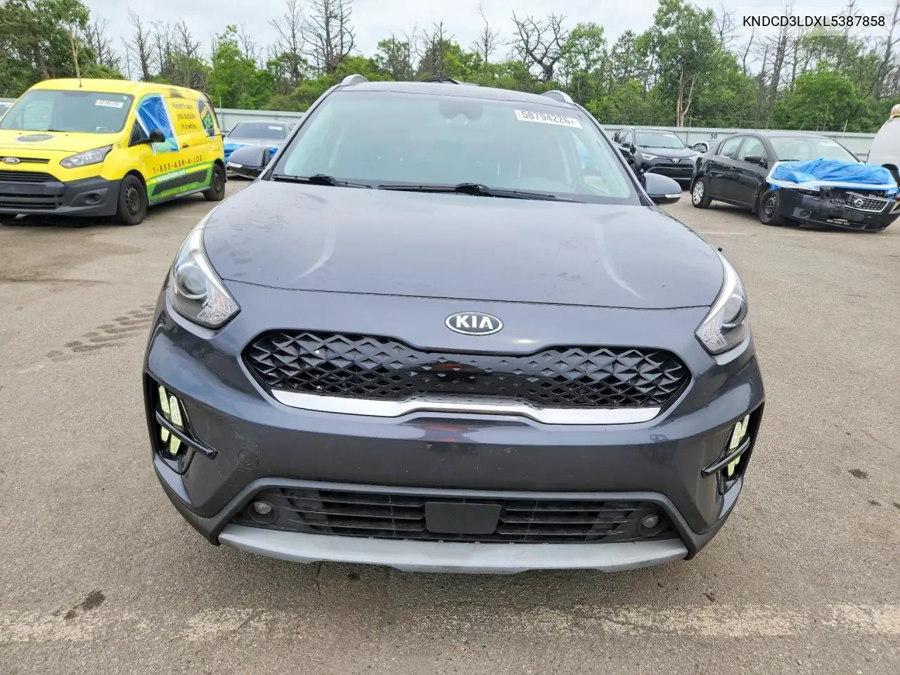 2020 Kia Niro Ex VIN: KNDCD3LDXL5387858 Lot: 58794226