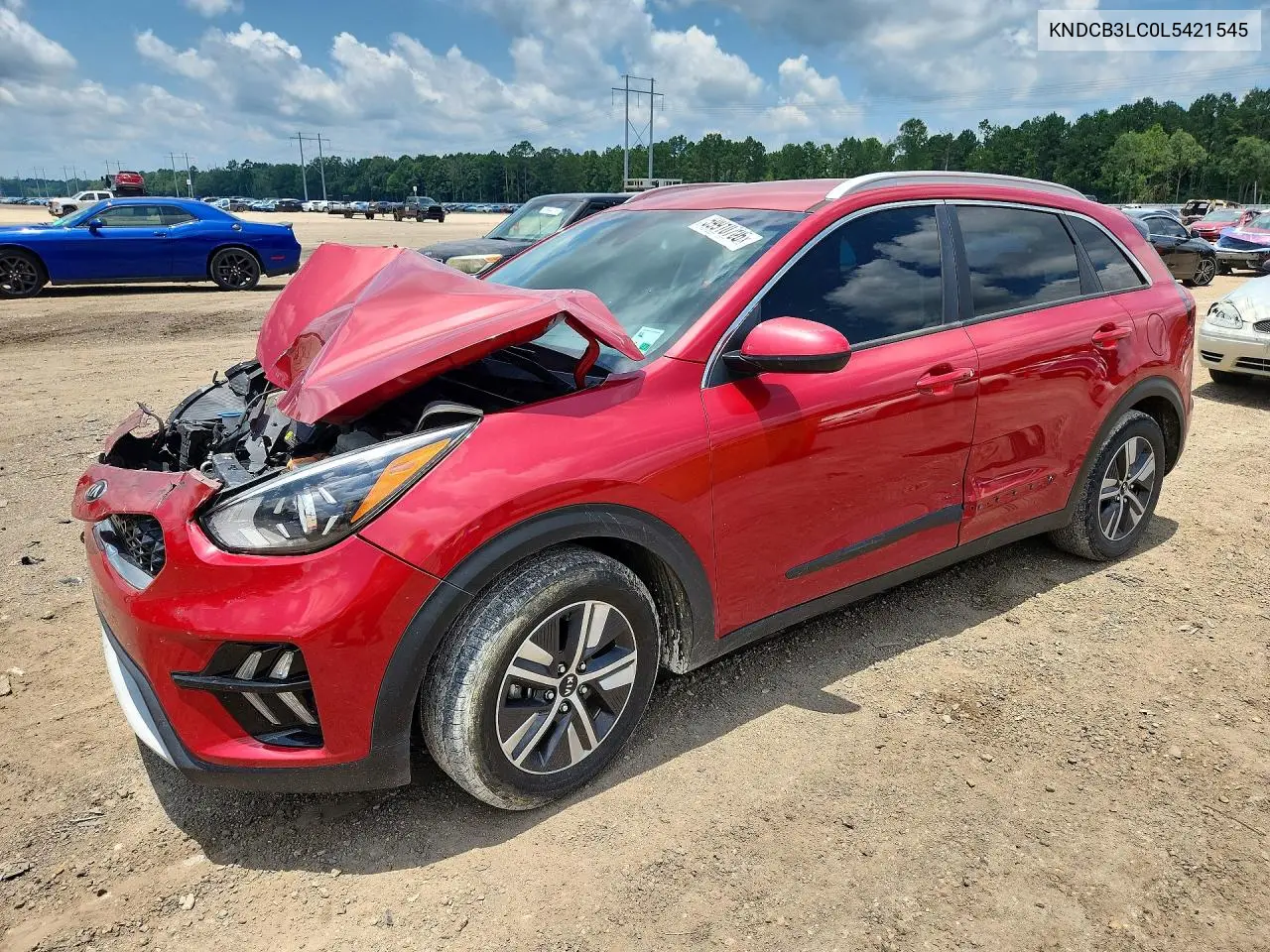 2020 Kia Niro Lxs VIN: KNDCB3LC0L5421545 Lot: 59910706