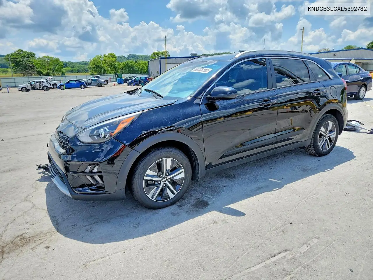 2020 Kia Niro Lxs VIN: KNDCB3LCXL5392782 Lot: 60198106