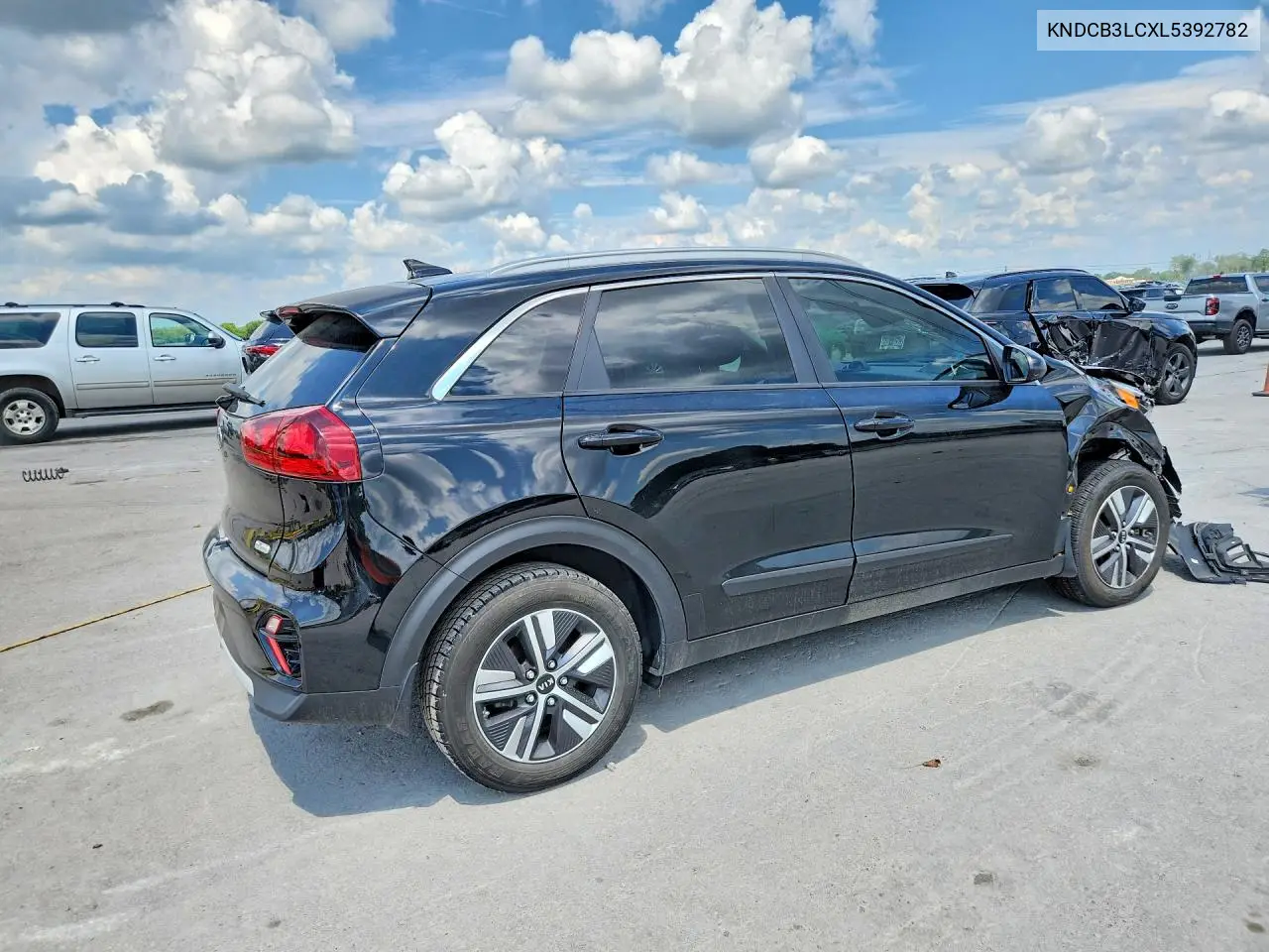 2020 Kia Niro Lxs VIN: KNDCB3LCXL5392782 Lot: 60198106