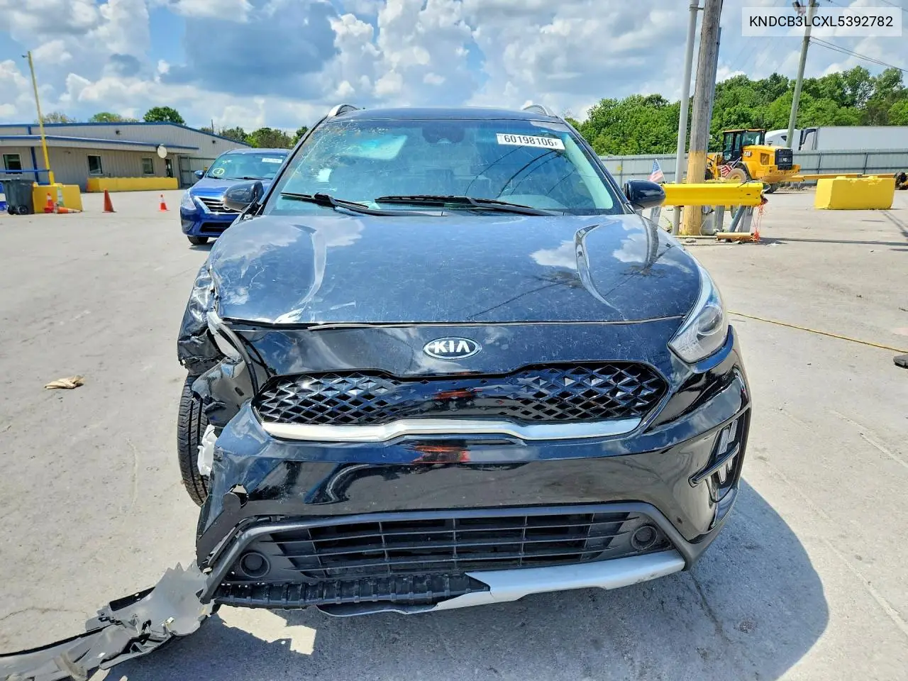 2020 Kia Niro Lxs VIN: KNDCB3LCXL5392782 Lot: 60198106