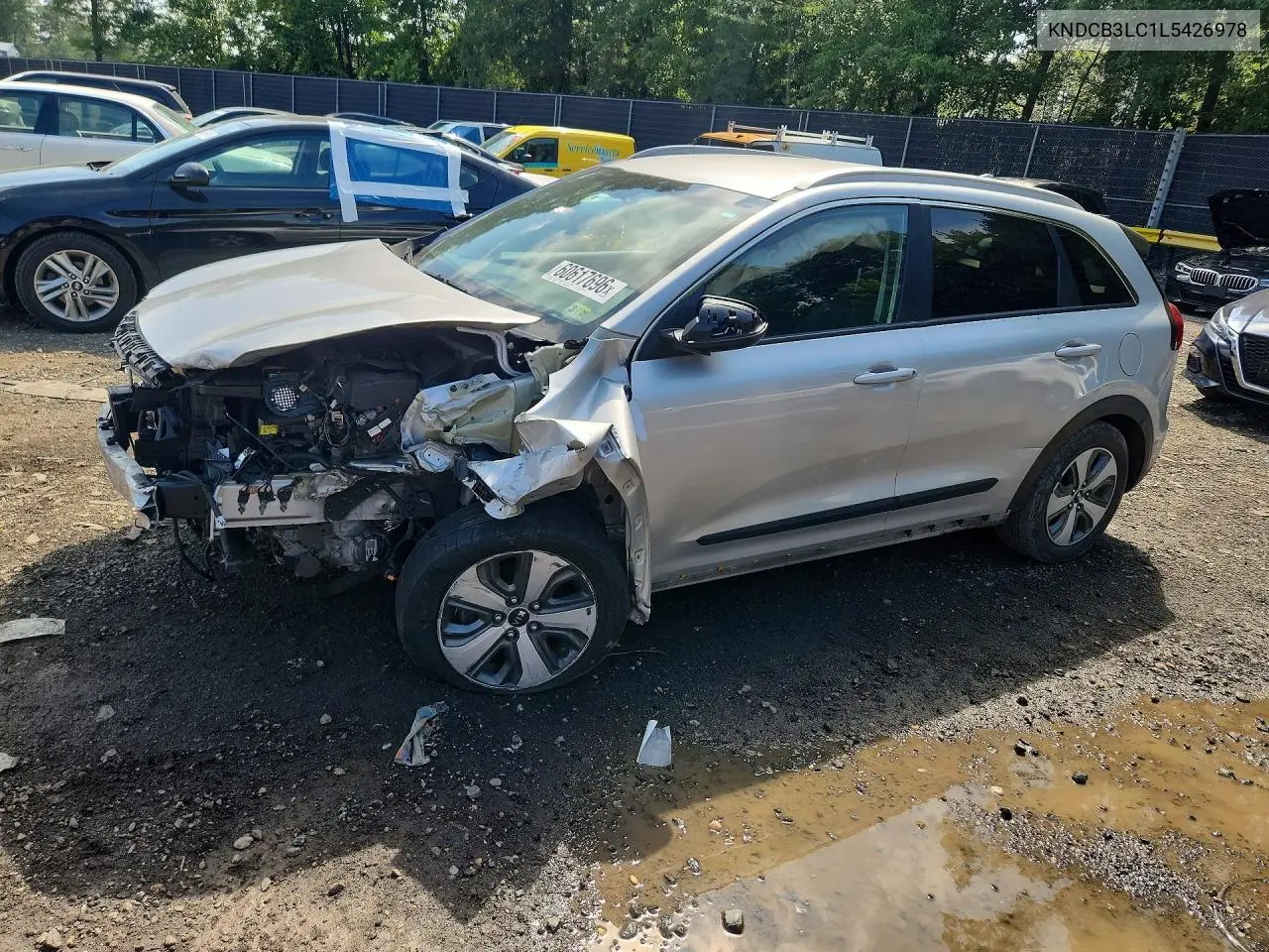 2020 Kia Niro Lx VIN: KNDCB3LC1L5426978 Lot: 60617696