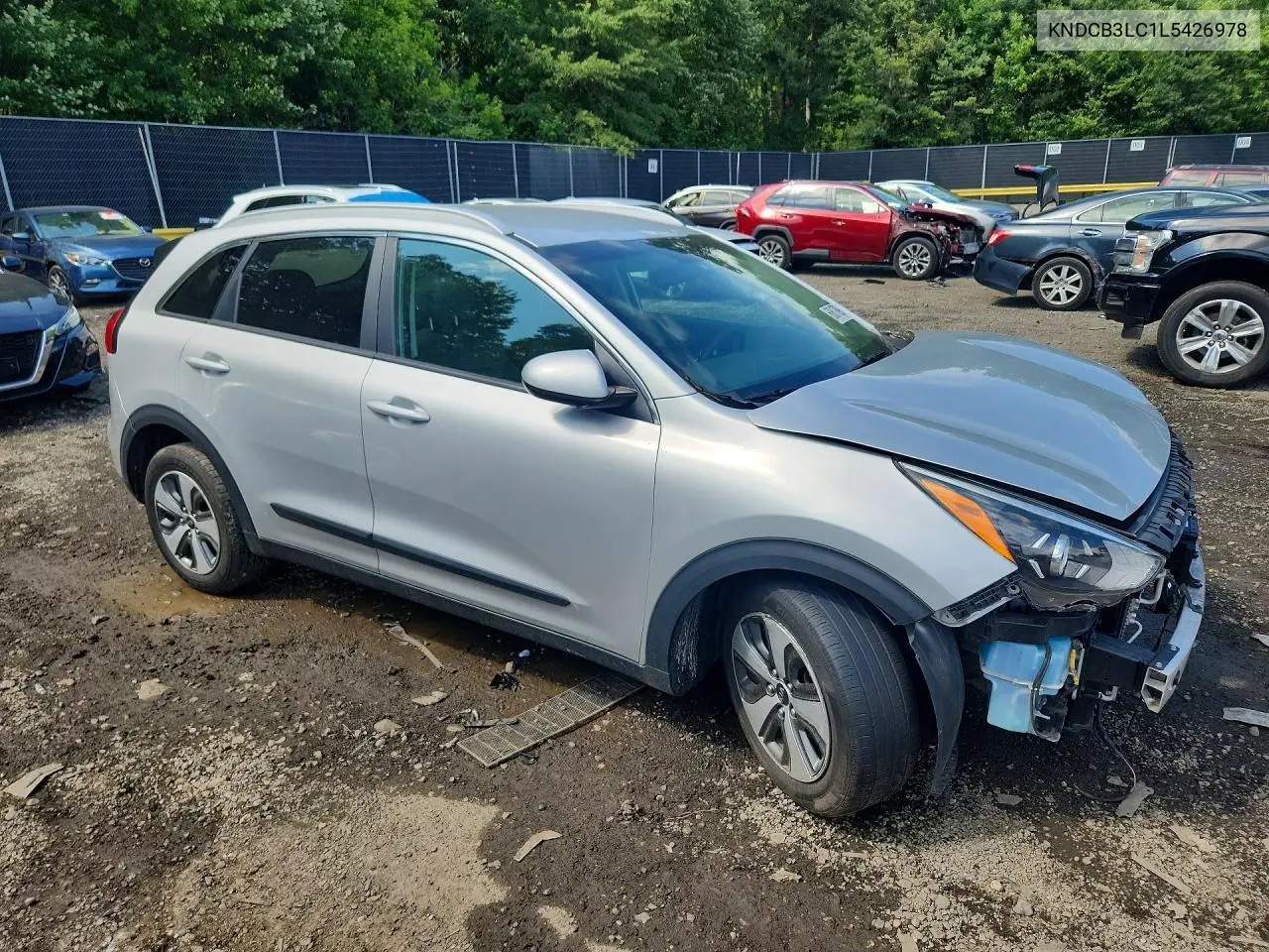 2020 Kia Niro Lx VIN: KNDCB3LC1L5426978 Lot: 60617696