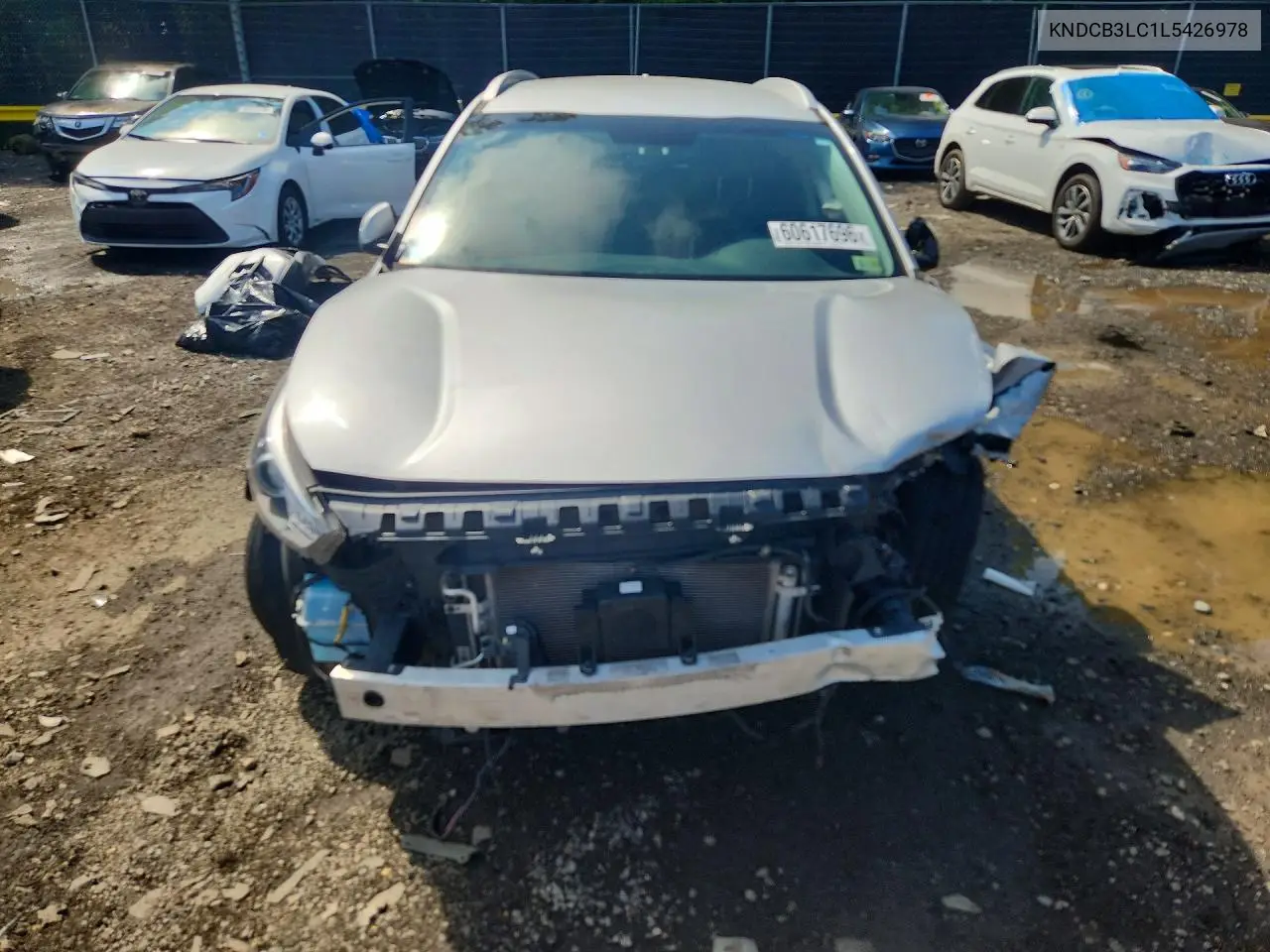 2020 Kia Niro Lx VIN: KNDCB3LC1L5426978 Lot: 60617696