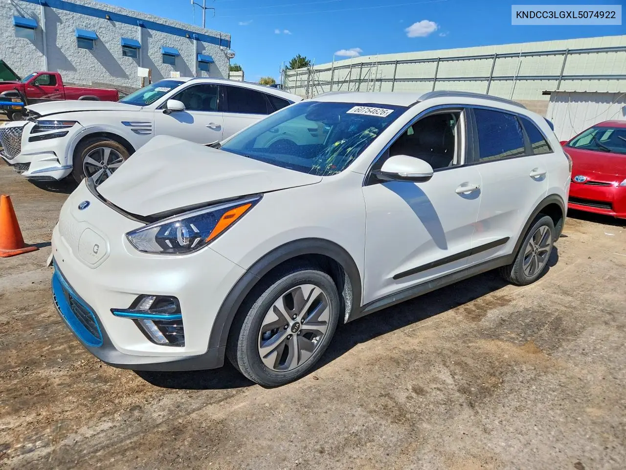 2020 Kia Niro Ex VIN: KNDCC3LGXL5074922 Lot: 60754626