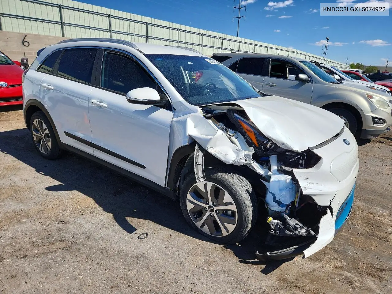 2020 Kia Niro Ex VIN: KNDCC3LGXL5074922 Lot: 60754626