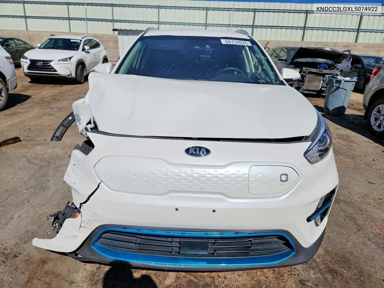 2020 Kia Niro Ex VIN: KNDCC3LGXL5074922 Lot: 60754626