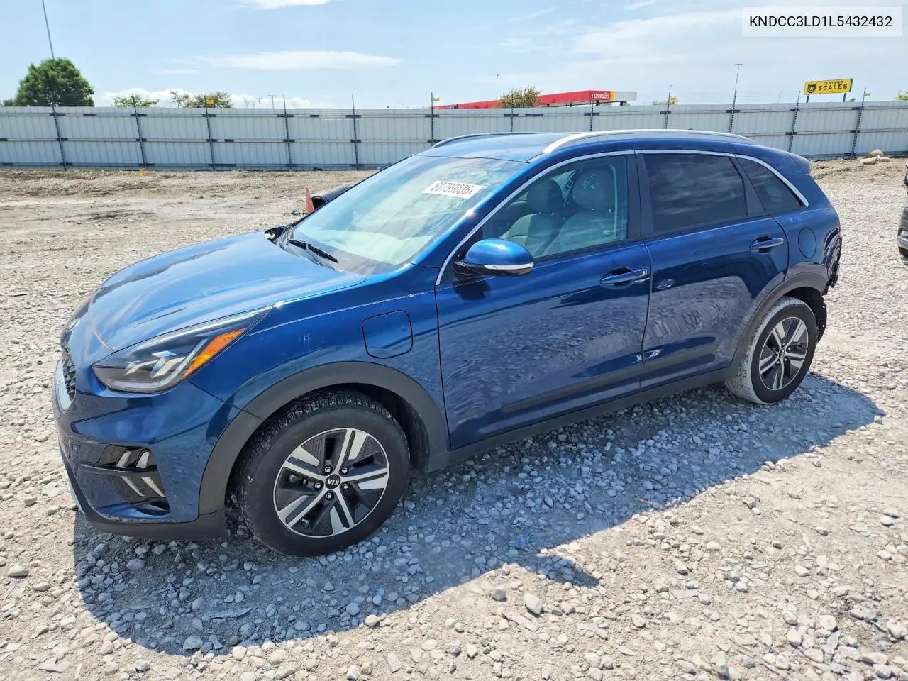 2020 Kia Niro Ex Premium VIN: KNDCC3LD1L5432432 Lot: 60799036