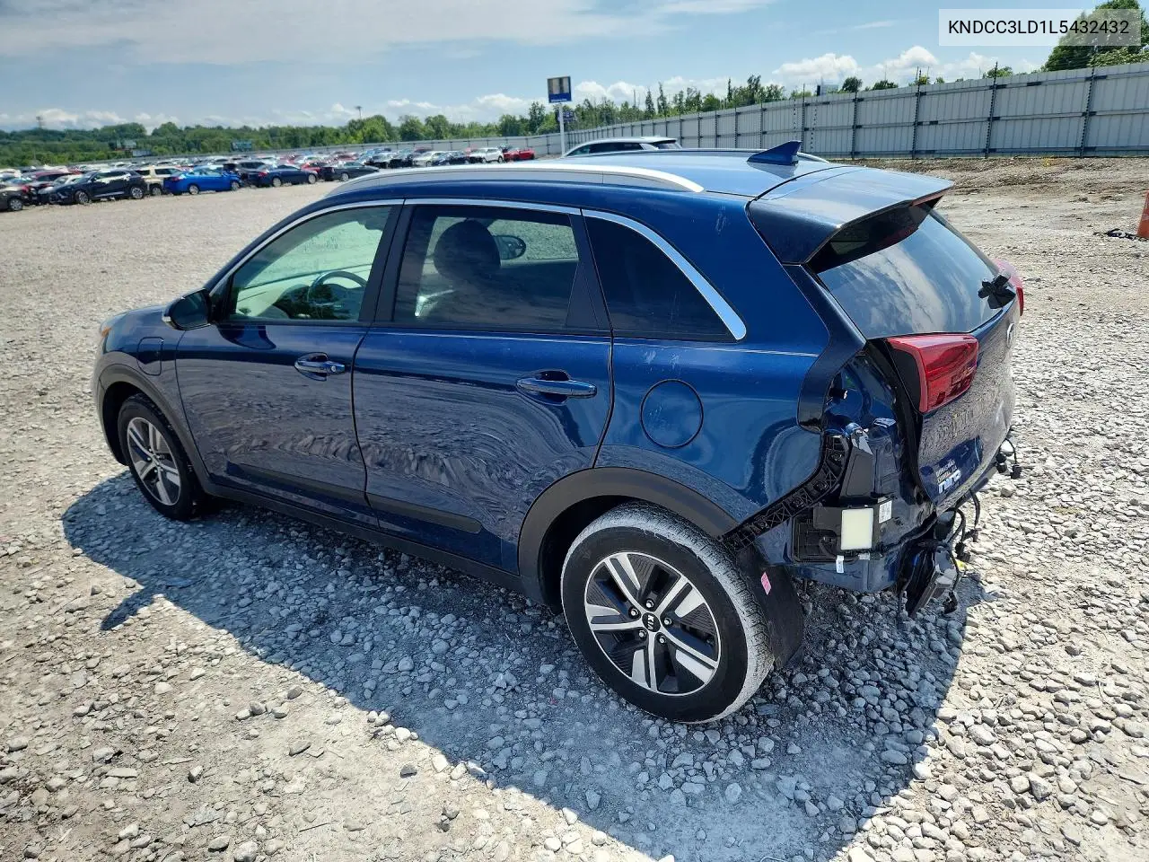 2020 Kia Niro Ex Premium VIN: KNDCC3LD1L5432432 Lot: 60799036
