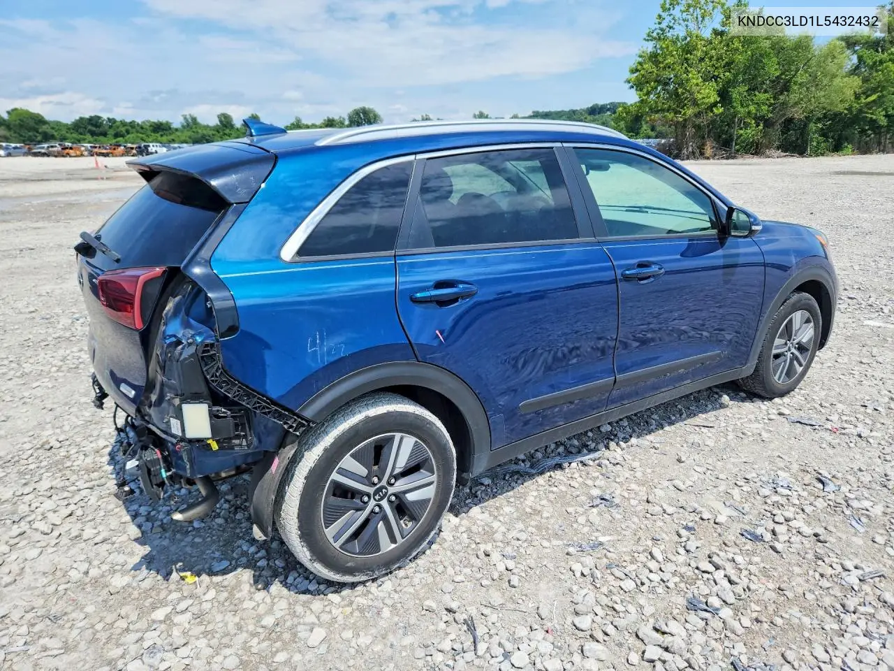 2020 Kia Niro Ex Premium VIN: KNDCC3LD1L5432432 Lot: 60799036