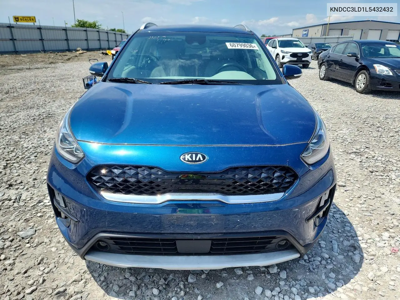 2020 Kia Niro Ex Premium VIN: KNDCC3LD1L5432432 Lot: 60799036