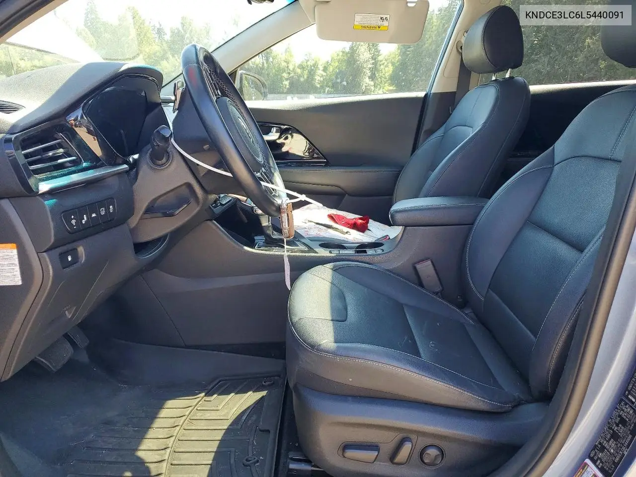 2020 Kia Niro Ex Premium VIN: KNDCE3LC6L5440091 Lot: 61044966