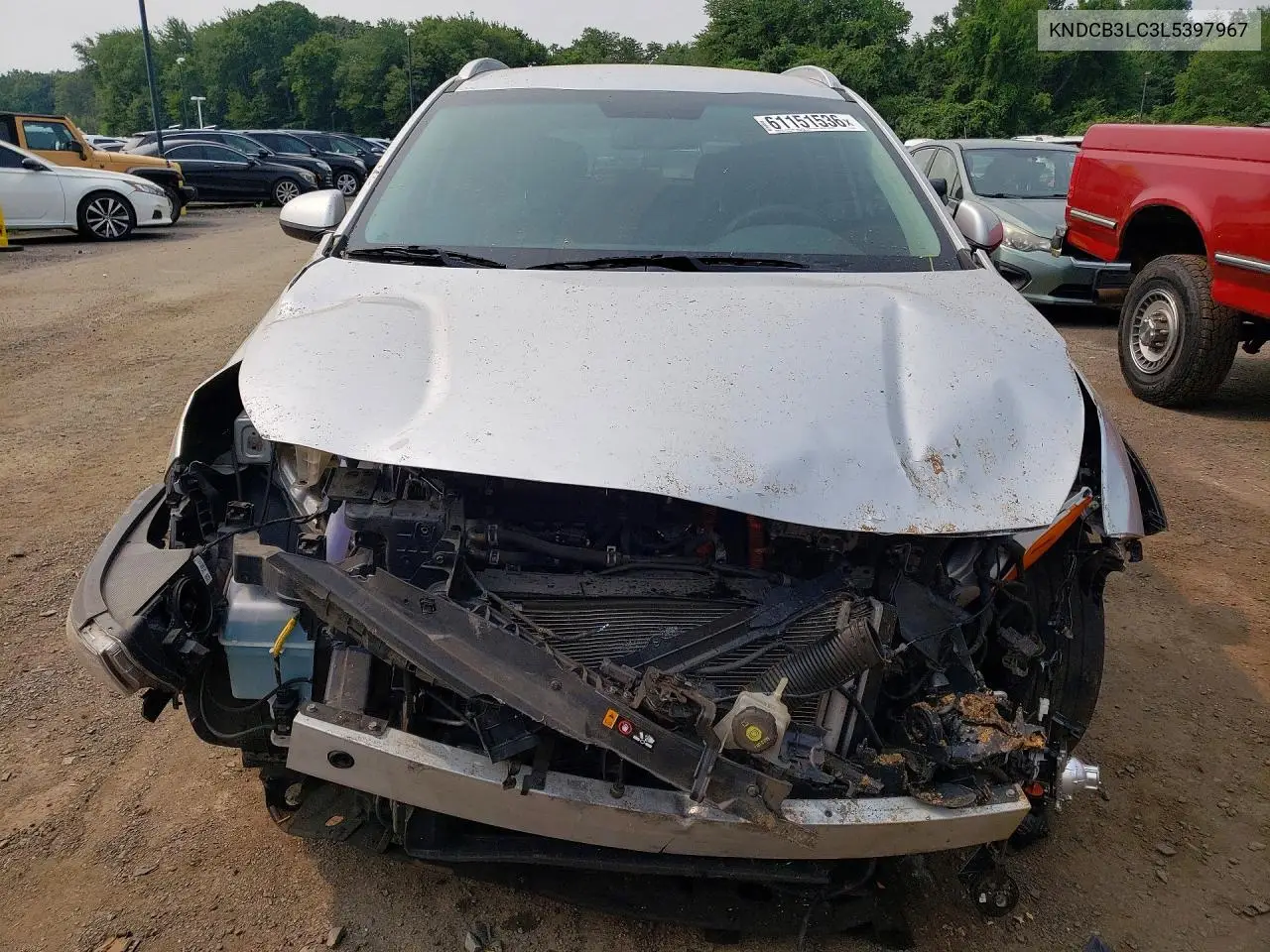 2020 Kia Niro Lx VIN: KNDCB3LC3L5397967 Lot: 61151536