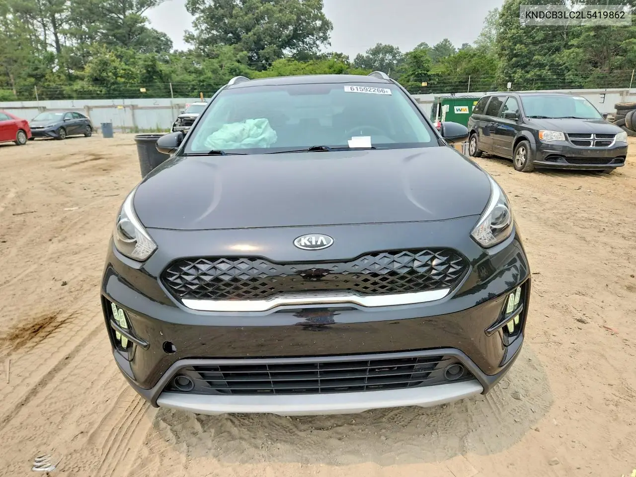 2020 Kia Niro Lx VIN: KNDCB3LC2L5419862 Lot: 61592266