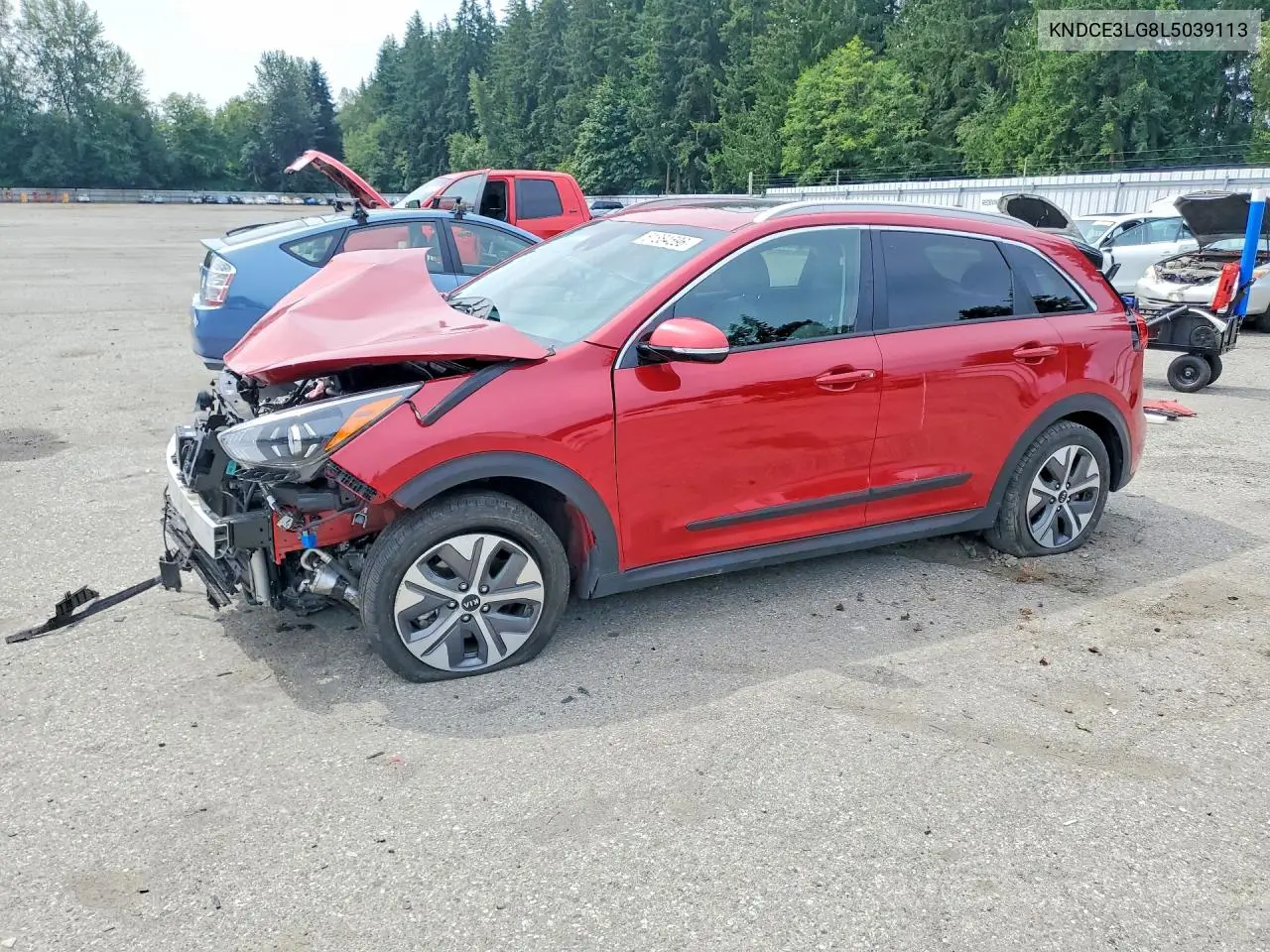2020 Kia Niro Ex Premium VIN: KNDCE3LG8L5039113 Lot: 61884596