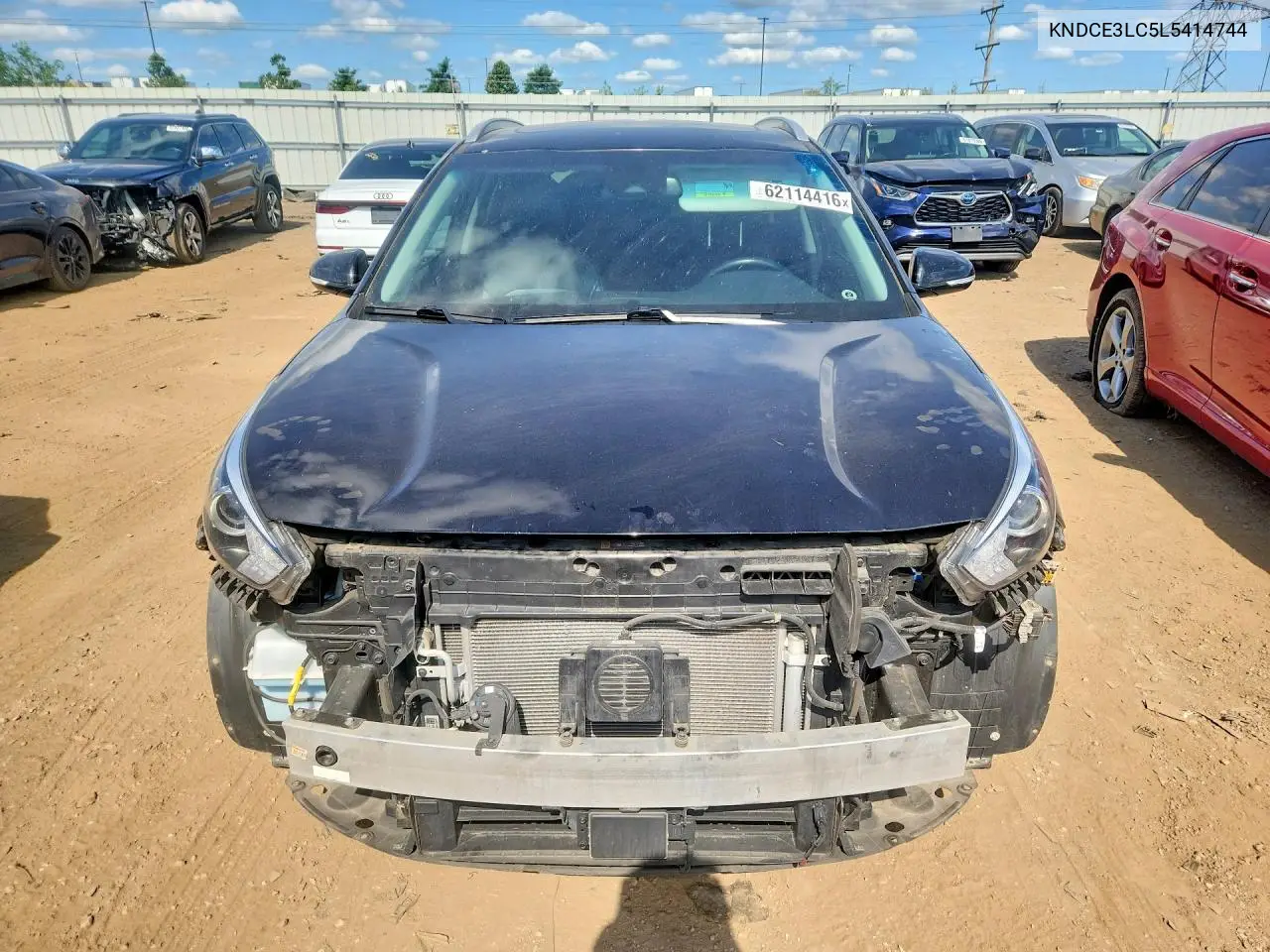 2020 Kia Niro Ex Premium VIN: KNDCE3LC5L5414744 Lot: 62114416