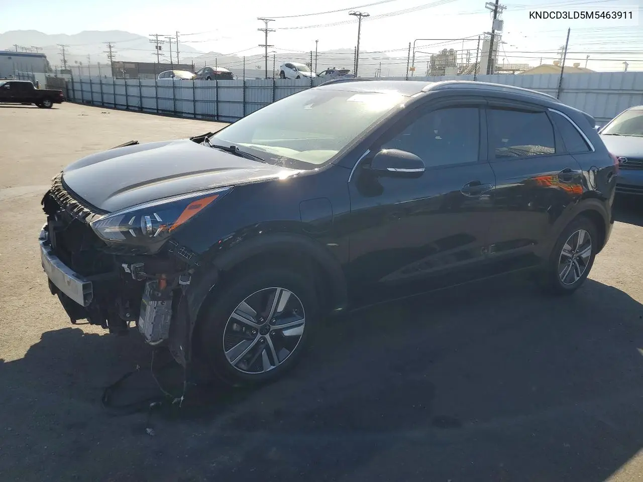 2021 Kia Niro Ex VIN: KNDCD3LD5M5463911 Lot: 61185136