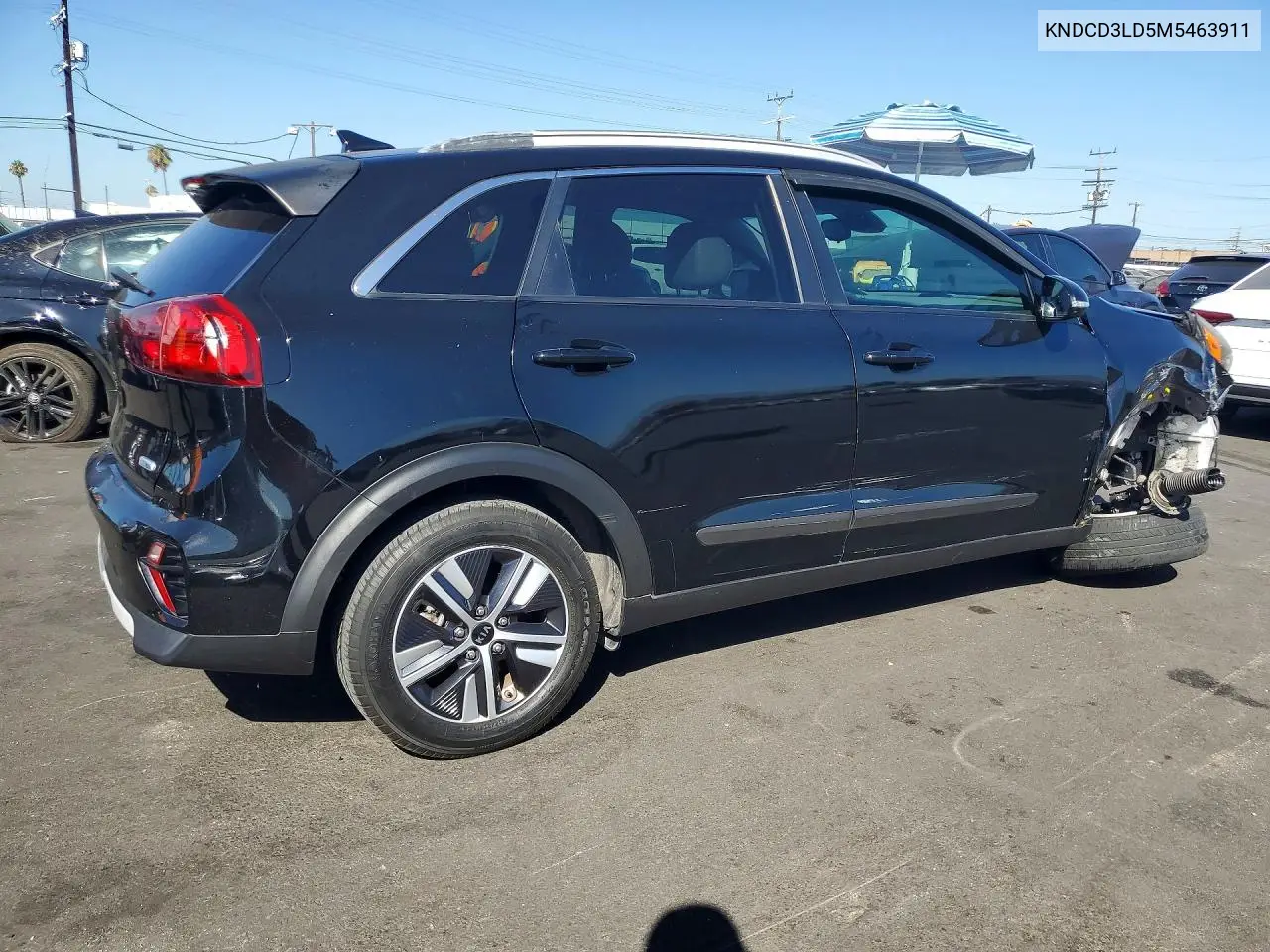2021 Kia Niro Ex VIN: KNDCD3LD5M5463911 Lot: 61185136