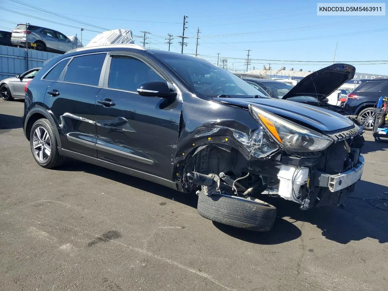 2021 Kia Niro Ex VIN: KNDCD3LD5M5463911 Lot: 61185136