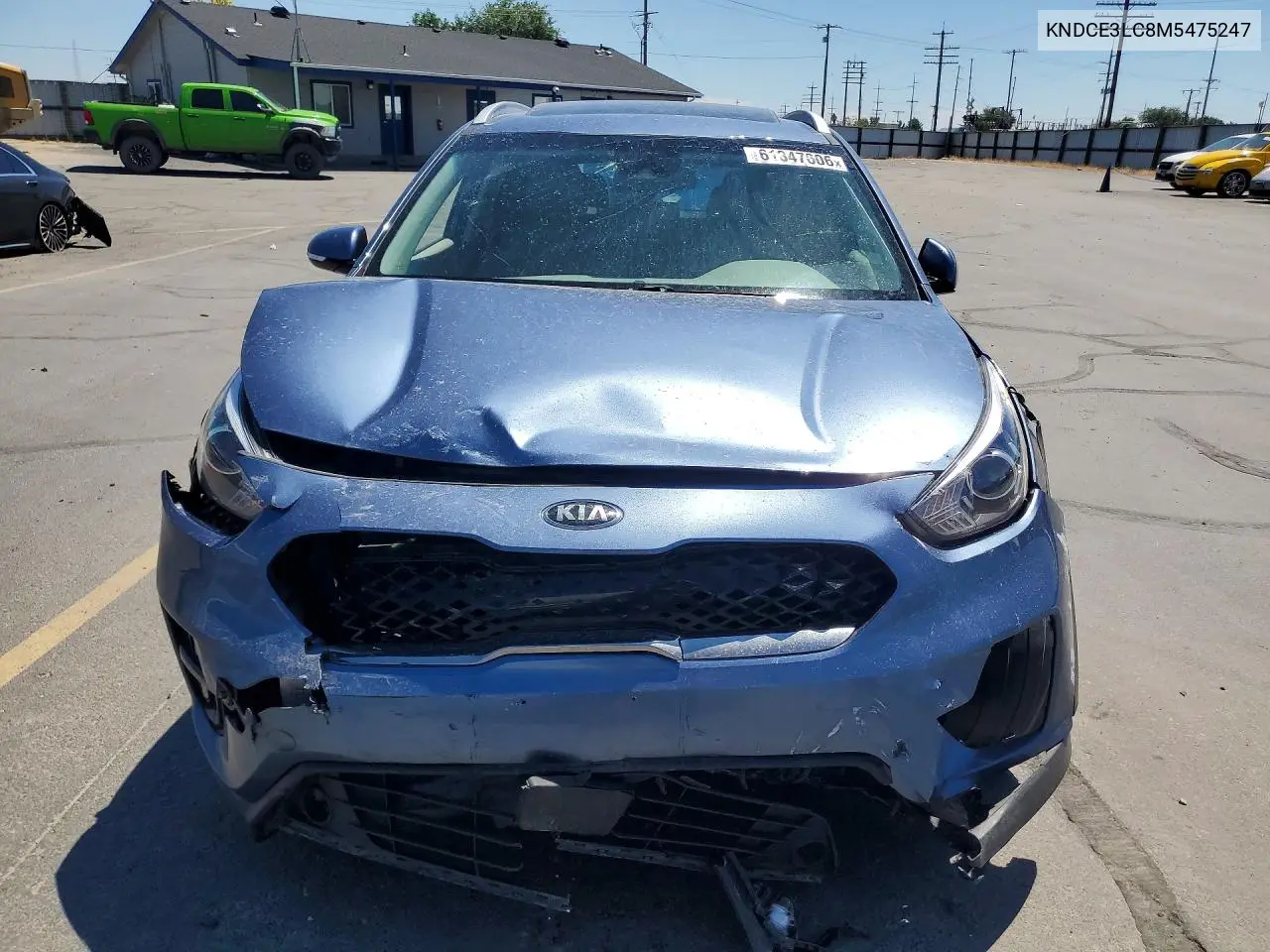 2021 Kia Niro Ex Premium VIN: KNDCE3LC8M5475247 Lot: 61347606