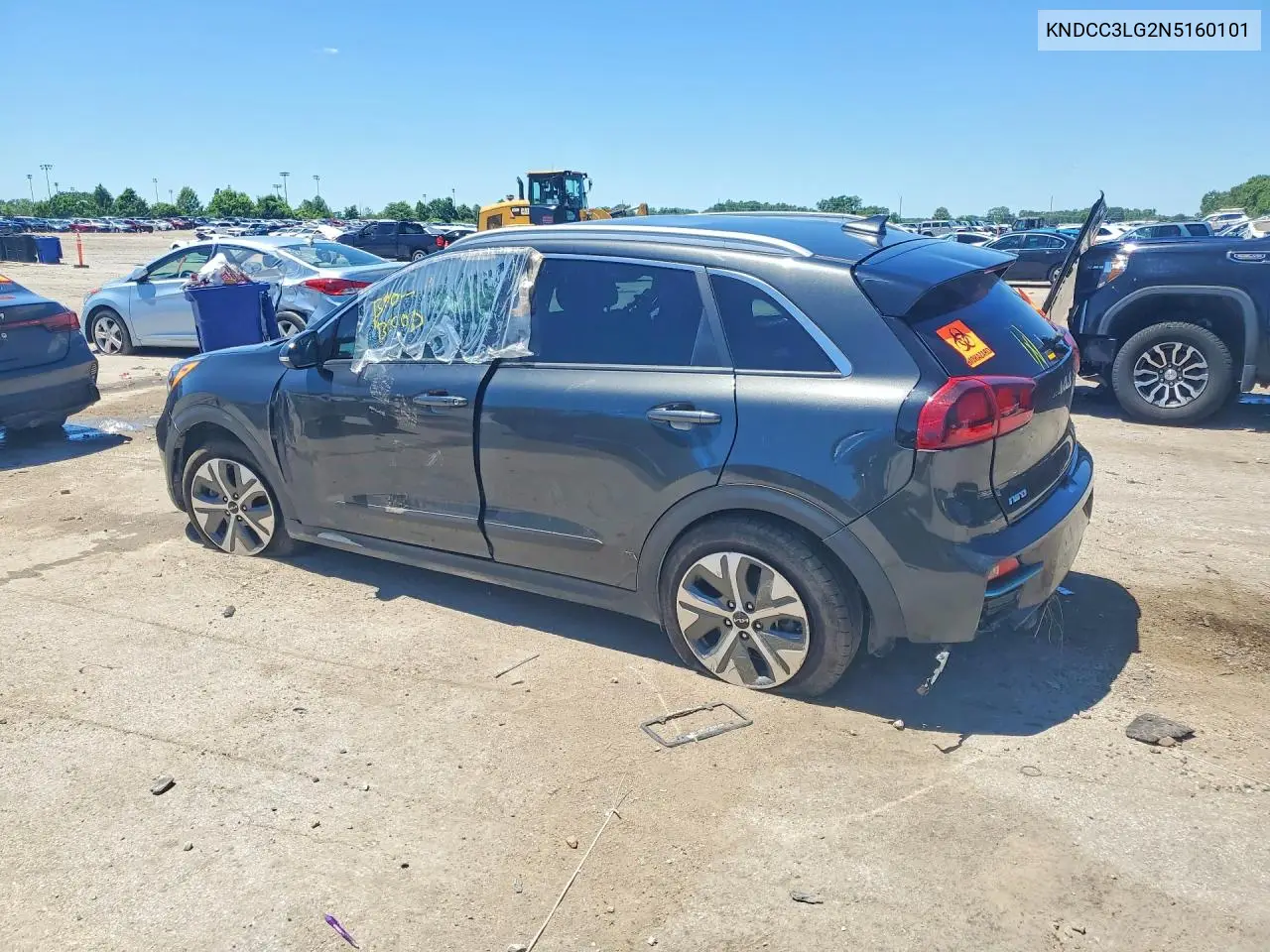 2022 Kia Niro Ev S VIN: KNDCC3LG2N5160101 Lot: 57034486