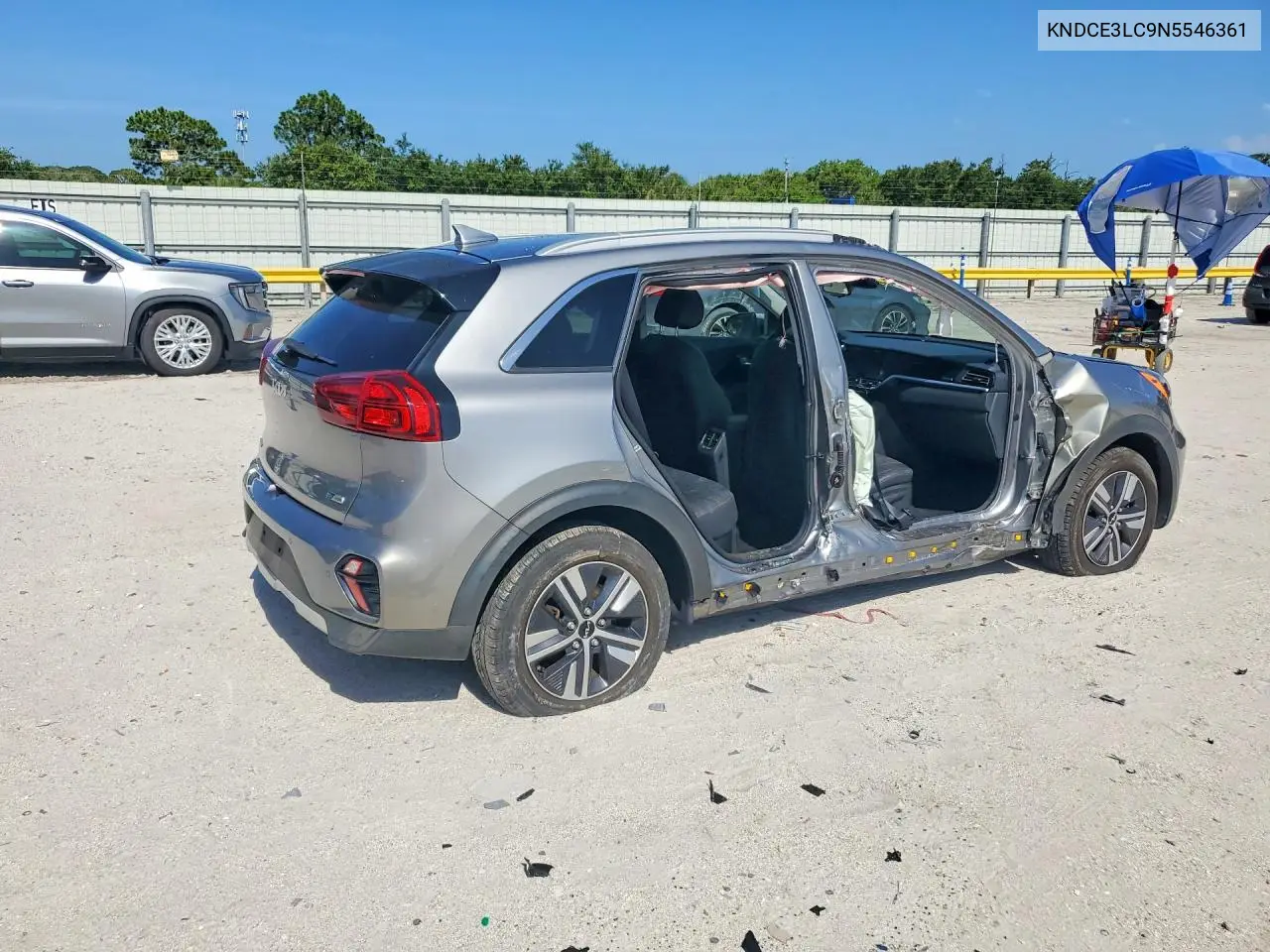 2022 Kia Niro Ex Premium VIN: KNDCE3LC9N5546361 Lot: 57856616