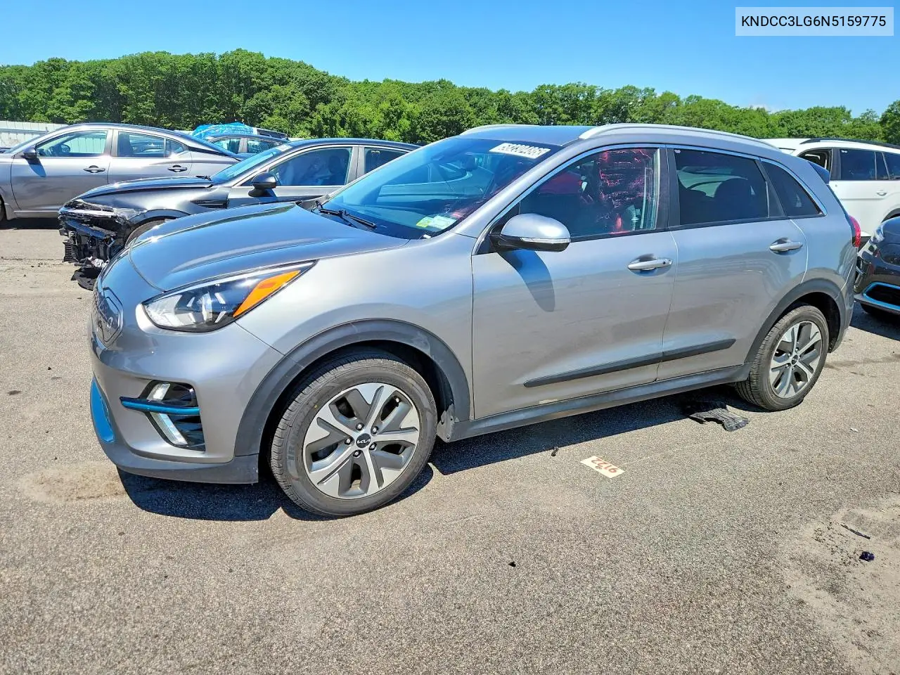 2022 Kia Niro Ev S VIN: KNDCC3LG6N5159775 Lot: 58230486